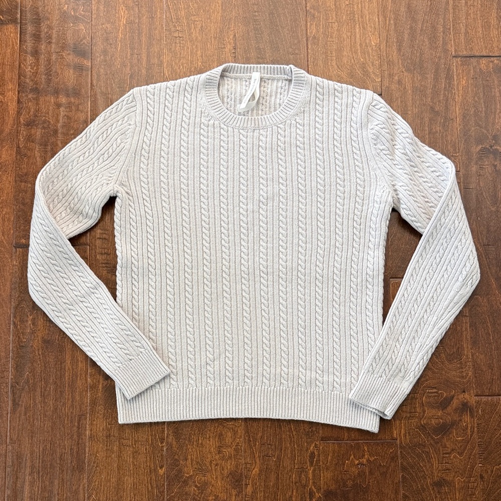 Aritzia Babaton Merino Cable Knit Sweater